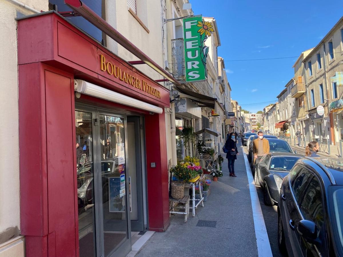 Superbe Appartement climatisé avec Patio Montpellier Exterior foto
